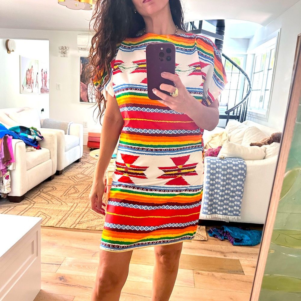 Vintage Tracy Feith Collection Silk Mini Dress